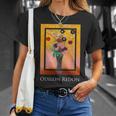花瓶 オディロン・ルドン 絵画 シンボリズム 花ase Flowers Odilon Redonymbolism Tシャツ 彼女への贈り物
