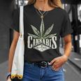 草 草 草 マリファナ Thc ポット 大麻 ナチュラル 4 Tシャツ 彼女への贈り物