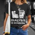 透析tシャツ 透析患者用 透析は排水 Tシャツ 彼女への贈り物