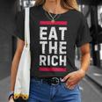 金持ちを食べろ Tシャツ 彼女への贈り物
