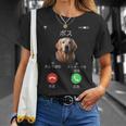 面白いtシャツ ゴールデンレトリバー 着信 犬 イヌ メンズ グッズ かわいい おもしろ 面白い 服 ネタ Tシャツ 彼女への贈り物