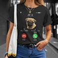 面白いtシャツ パグ 着信 イヌ わんこ メンズ 犬好き グッズ かわいい おもしろ 面白い 服 ネタ Tシャツ 彼女への贈り物