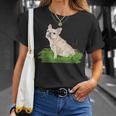 面白い手描きの犬-フレンチブルドッグ愛好家の贈り物 French Bulldogs Lovers Tシャツ 彼女への贈り物