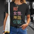面白い日本のファーストネームデザイン Kei Tシャツ 彼女への贈り物