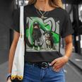 面白い猿と犬のグラフィックストリートウェアクールなデザイン 男性用 Tシャツ 彼女への贈り物
