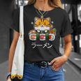 食べ物好きのためのかわいい日本のかわいい猫寿司 Tシャツ 彼女への贈り物