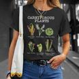 食虫植物 種 サラセニア ハエトリグサ Tシャツ 彼女への贈り物