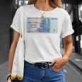 100兆 ジンバブエドル Tシャツ 彼女への贈り物