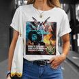 The 27 Club_Jimi Hendrix_001_Back Printed Tシャツ 彼女への贈り物