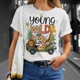 3Rd Birthday Young Wild And Three Safari 3 Year Old T-Shirt Gifts for Her