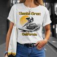 70S 80S Ca レトロ サーフィン ペリカン サンタクルーズ Tシャツ 彼女への贈り物