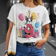 9歳の誕生日 男の子 女の子 9歳 9歳 ボストンテリア 長袖tシャツ Tシャツ 彼女への贈り物