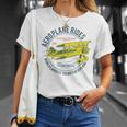 Aeroplane Rides カスタム フライングサーカス 複葉機 Tシャツ 彼女への贈り物