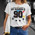 Age Is Just Number スポーツ 90歳 面白い 90歳の誕生日 Tシャツ 彼女への贈り物