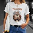 Alpha Wolf I 'Ll Protect You Kitten No Matter What Dominance 長袖tシャツ Tシャツ 彼女への贈り物
