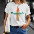 Californiaouvenir Rétrourfintage California T-Shirt Cadeaux pour elle