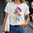 Colorful Minimalic Drippingkull 長袖tシャツ Tシャツ 彼女への贈り物