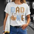 Dad Of Theweet One クッキーとミルク 1歳の誕生日パーティー Tシャツ 彼女への贈り物