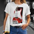 Estado De Mississippi Inicio De Los Blues Music Guitar Tunes Camiseta unisex Regalos para ella