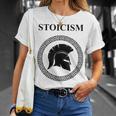 Estoicismo Filosofíairtudes Guerreras Antiguas Camiseta unisex Regalos para ella