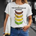 The Evolution Of Banana Novelty Graphic & Cool s Tシャツ 彼女への贈り物