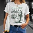 Busier Than A Cucumber In A Women's Prison T-Shirt Gifts for Her
