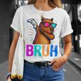 Capybara Gamer Meme Cool Gaming Humor Animal Lover 長袖tシャツ Tシャツ 彼女への贈り物