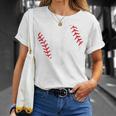 My Favorite Player Calls Me Gaga Baseball Heart T-Shirt Gifts for Her