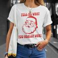 Tell Me What You Really Want Christmas Tシャツ 彼女への贈り物