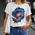 Galaxy Backprint Tシャツ 彼女への贈り物