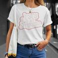 Girls Jesus Is My Superhero Christian Toddler Sister God Mom T-Shirt Gifts for Her