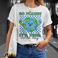 Go Planet It's Your Earth Day Groovy Planet Earth T-Shirt Gifts for Her