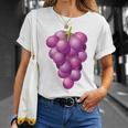 Grapes 葡萄 コスチューム シャツ Tシャツ 彼女への贈り物