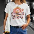 Groovy Best Mom Ever Best 母の日 長袖tシャツ Tシャツ 彼女への贈り物