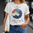 Hang 10 Catch The Waves サーフボード サーフ サーフィン Tシャツ 彼女への贈り物