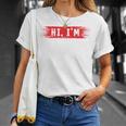 Hi I'm Tommy 名前 Tommy 長袖tシャツ Tシャツ 彼女への贈り物