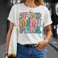 In My Mimi Era Groovy Leopardmile Face New Grandma Grandma 長袖tシャツ Tシャツ 彼女への贈り物