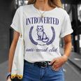 Introverted Antiocial Club 長袖tシャツ Tシャツ 彼女への贈り物