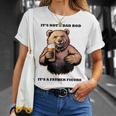 It's Not A Dad Bod、ビールで最高の人生を生きる父熊 長袖tシャツ Tシャツ 彼女への贈り物