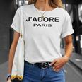 J'adore Paris、J'adore Paris、フランス フランスの都市 Tシャツ 彼女への贈り物