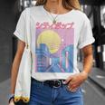 Japan City Pop カワイイ 80年代 日本アニメ 音楽 美学 Tシャツ 彼女への贈り物