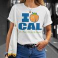 I Love Cal Be A Peach Vote For Big Dumper T-Shirt Gifts for Her