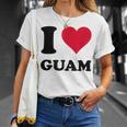 I Love Guam Tシャツ 彼女への贈り物