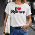 I Love Heartydneyyd Namee Australia Tシャツ 彼女への贈り物