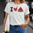 I Loveandíaerano Frutaandía Camiseta unisex Regalos para ella