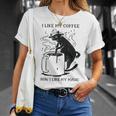 Magic Coffee Cat 面白い猫 Tシャツ 彼女への贈り物