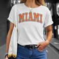 Miami Throwback Classic 長袖tシャツ Tシャツ 彼女への贈り物