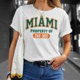 Miami Property 305 ストリートウェア マイアミシティカルチャースタイル Tシャツ 彼女への贈り物