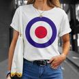 Mod Target レトロ Mods Arrow Targets ファッション Tシャツ 彼女への贈り物