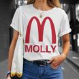 Molly Raveファッションedmtシャツ Tシャツ 彼女への贈り物